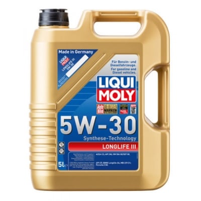 Liqui Moly Longlife III 5W-30 5 литра 20822