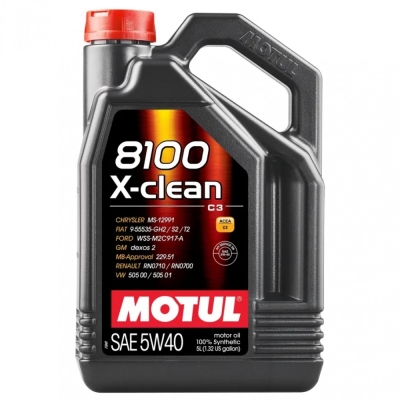 MOTUL 8100 X-Clean 5W40 C3 5L
