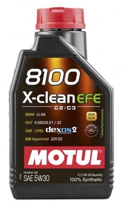 MOTUL 8100 X-CLEAN FE 5W-30 1L