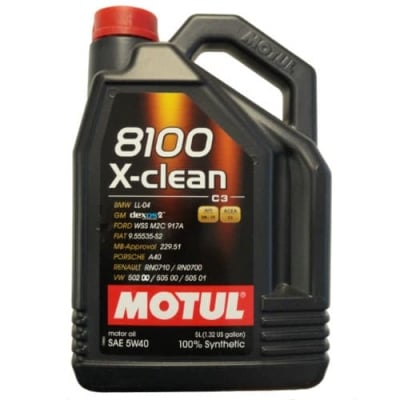 MOTUL 8100 X-Clean 5W-40  5л.