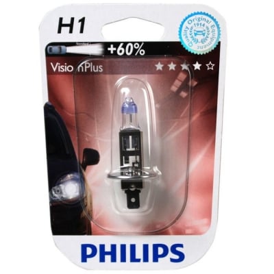 Автокрушка H1 12V 55W P14.5S VisionPlus 12258VPB1