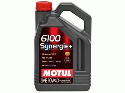 MOTUL 6100 SYNERGIE+ 10W-40 4 литра