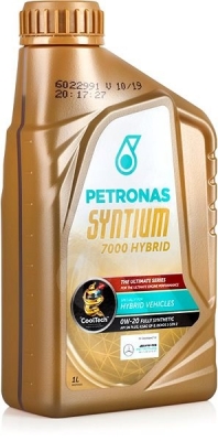 PETRONAS SYNTIUM 7000 HYBRID 0W-20 1 литър