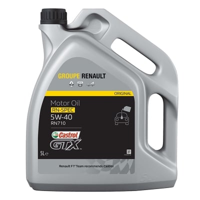 Castrol GTX RN-SPEC 5W-40 RN 710 5 литра