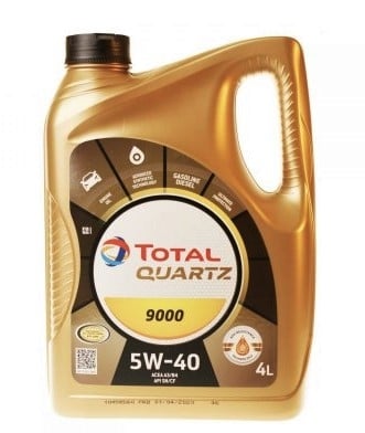 TOTAL QUARTZ 9000 5W-40 4 литра