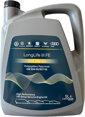 VAG Longlife III 0W30 (G S55 545 M4) 5L