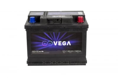 Акумулатор Vega VG 66H19, 66Ah 580A