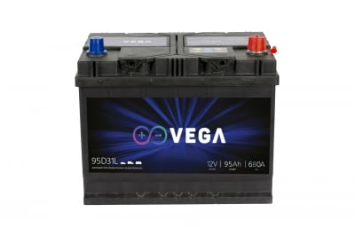 Акумулатор Vega VG 95D31L с борд, 95Ah 680A