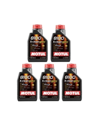 MOTUL 8100 X-Clean GEN 2 5W40 C3  (5 x 1L)