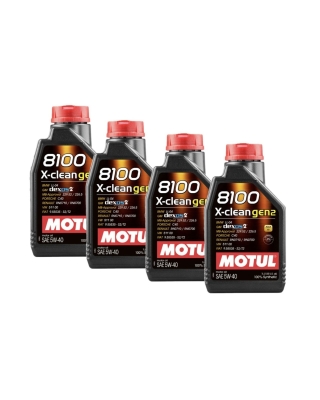 MOTUL 8100 X-Clean GEN 2 5W40 C3 (4 x 1L)